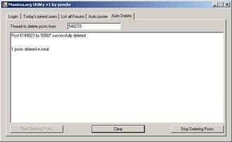 Post Deleter