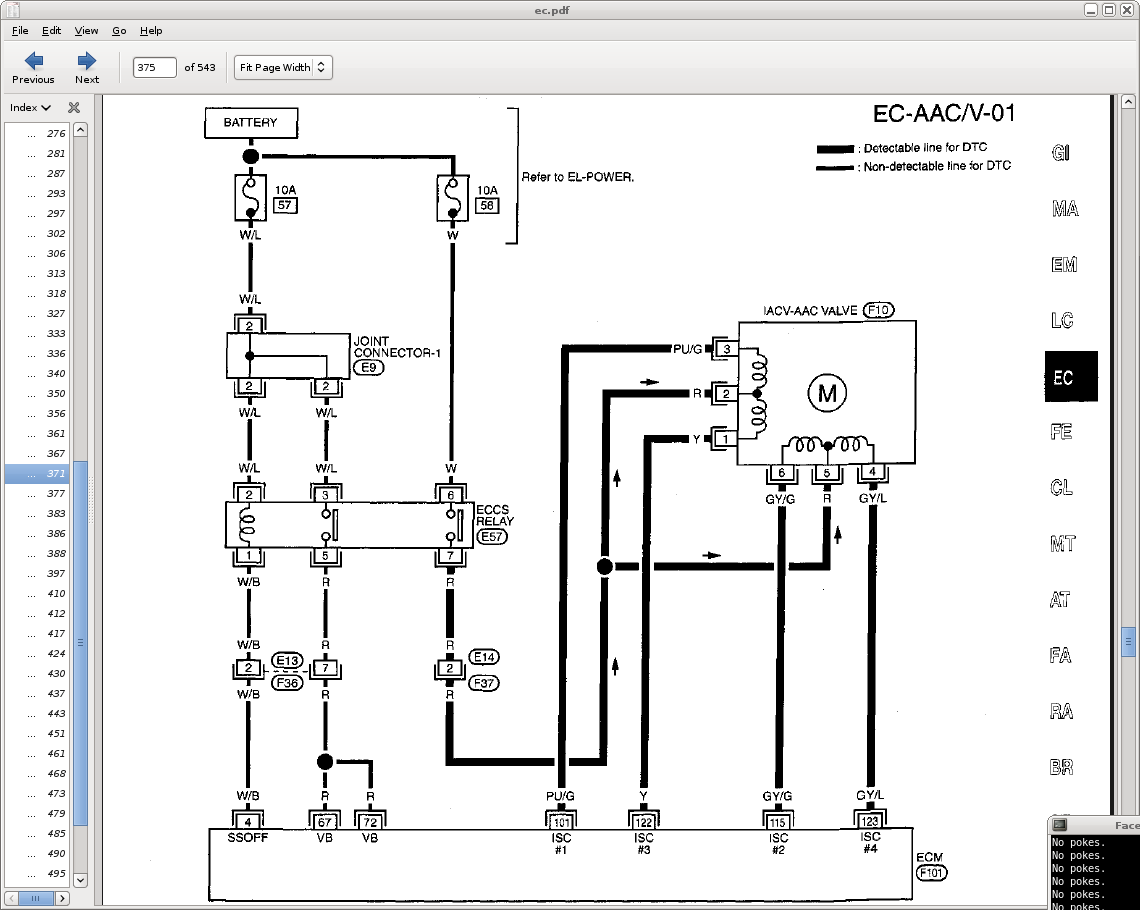 Nissan maxima electrical schematic #9